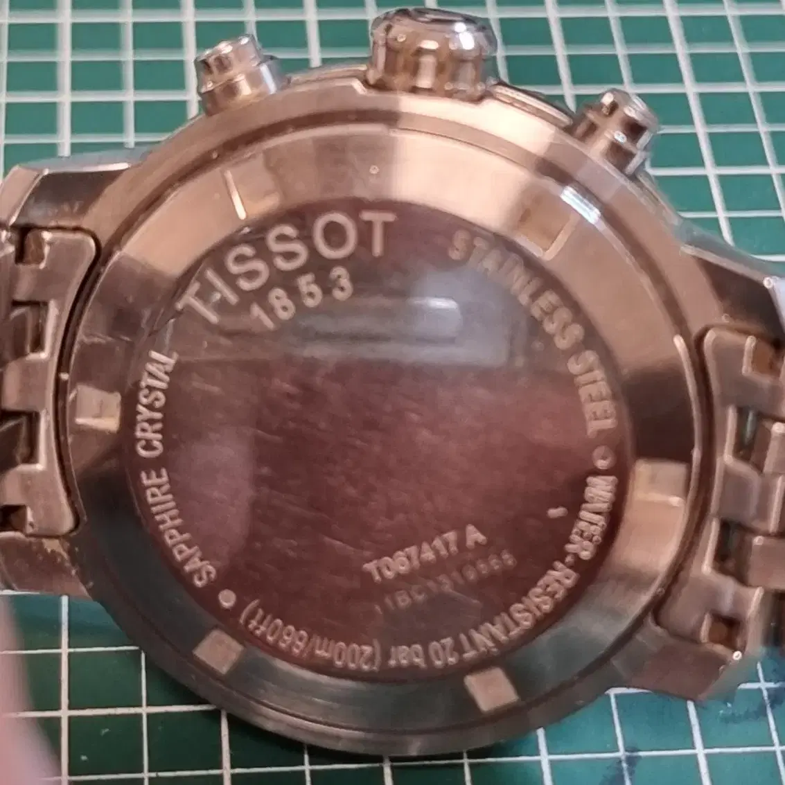 티쏘 (TISSOT) PRS200 메탈 시계 보증서포함 풀박스