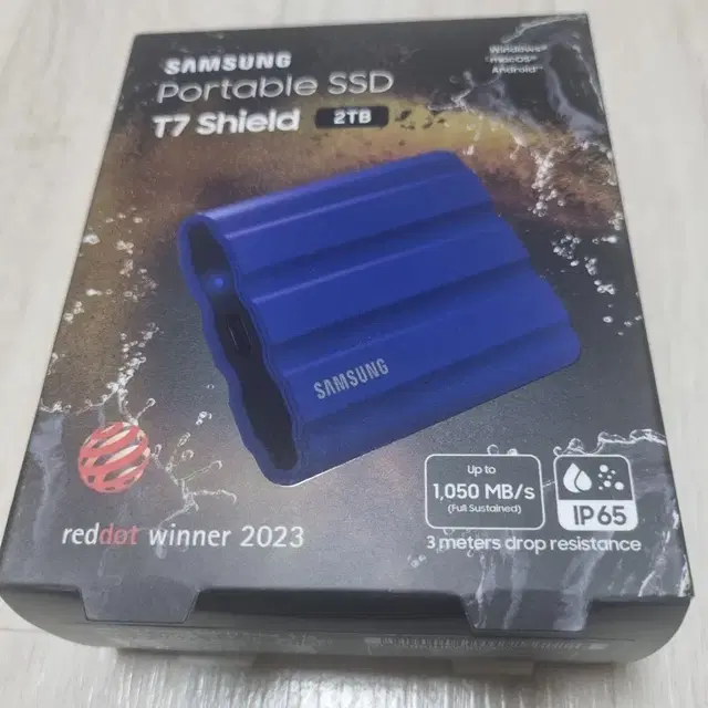 삼성전자 포터블 외장 SSD T7 Shield USB 3.2  2TB(미