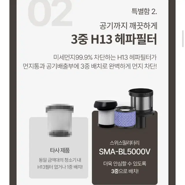 (미개봉) 스위스밀리터리 브라운스톰 BLDC무선청소기 SMA-BL5000