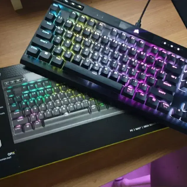 급처!! 커세어 K70 RGB TKL OPX(광적축)