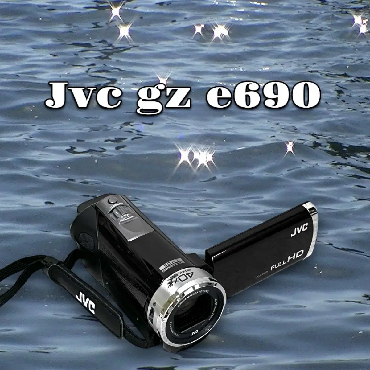 거의 새것 / A급 풀박 / Jvc gz e690 빈티지 캠코더