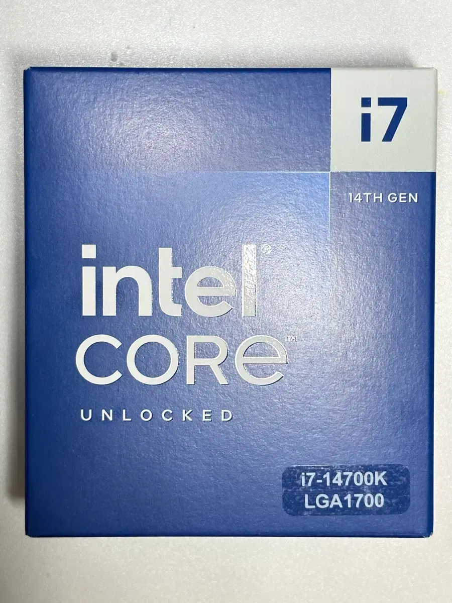 intel i7 14700k(미개봉 새상품)