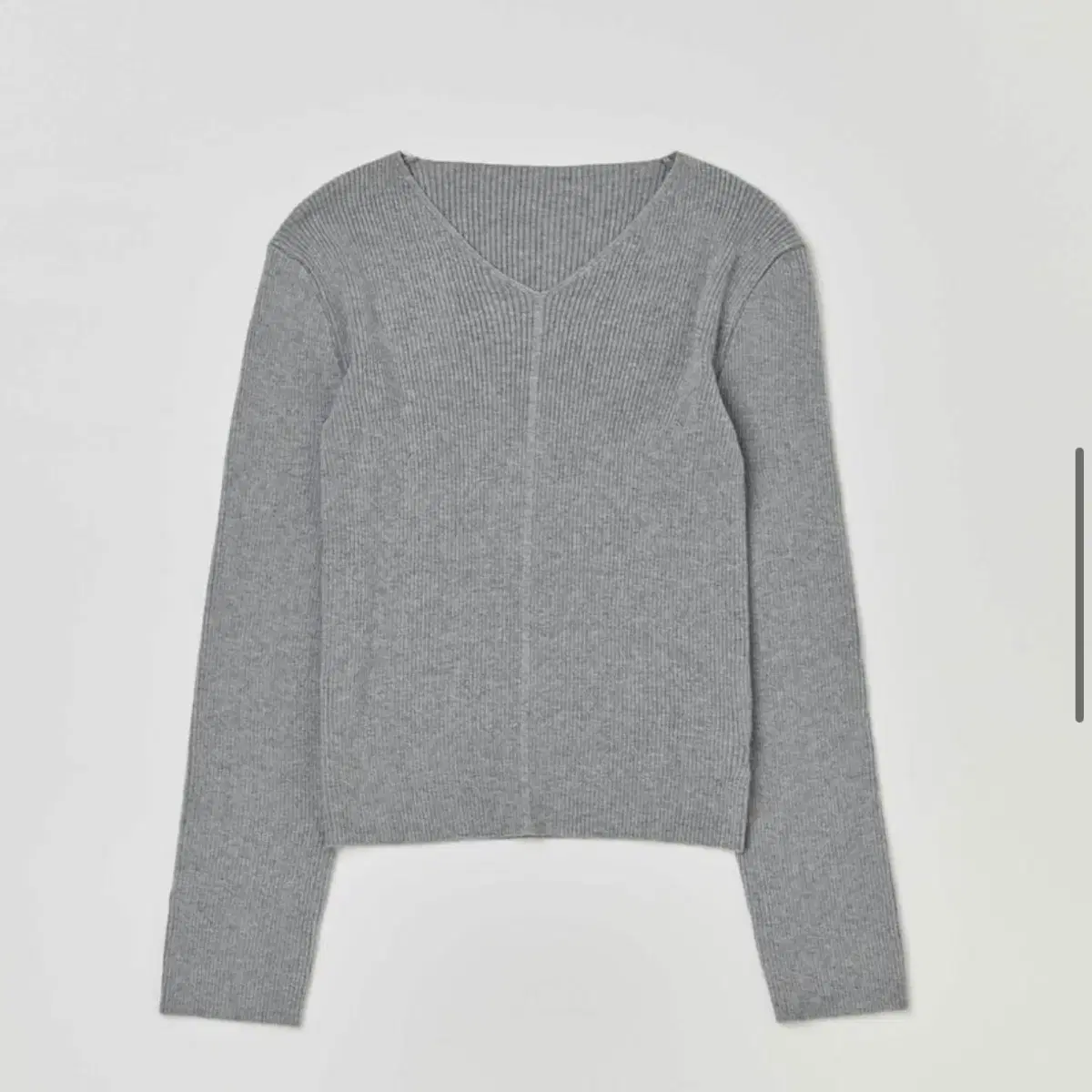 러브어스유 브이넥 니트(Ribbed Wool V-Neck Knit)