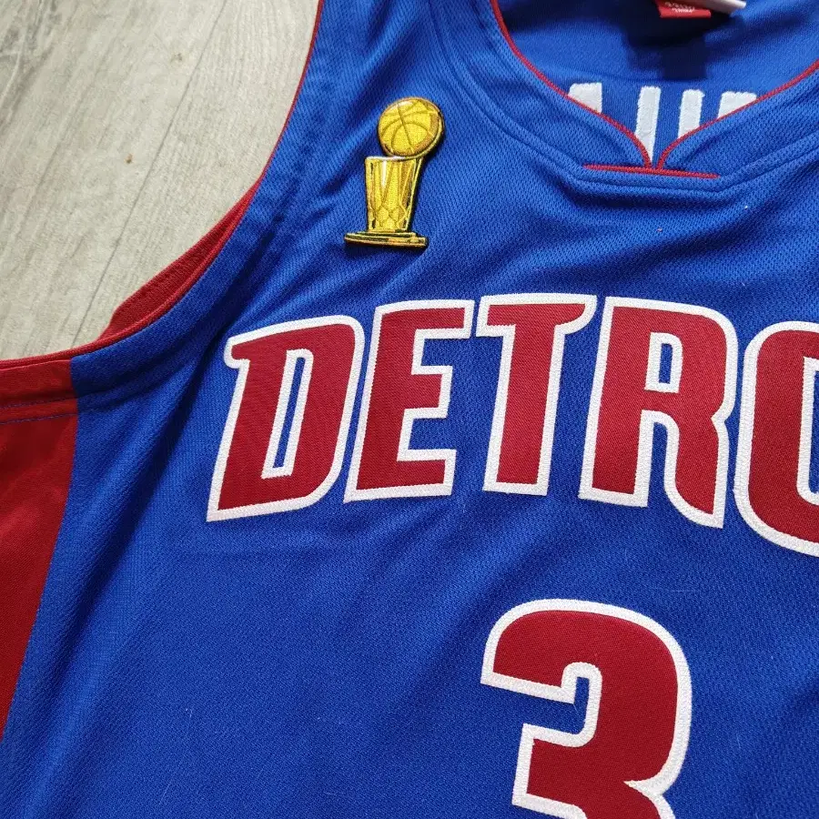 Detroit pistons Wallace NBA 농구 정품 져지 유니폼