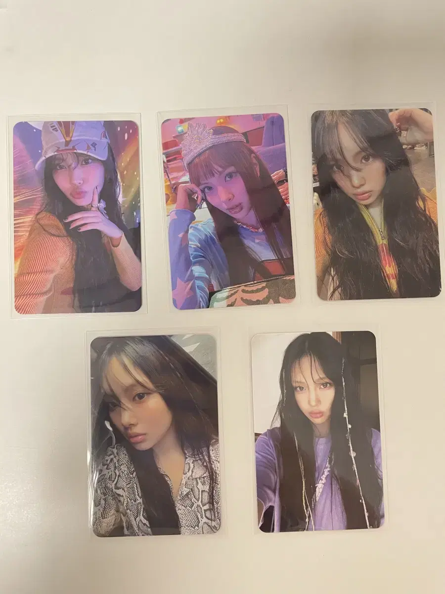 New Jeans Supernatural album photocard (Hyein version)