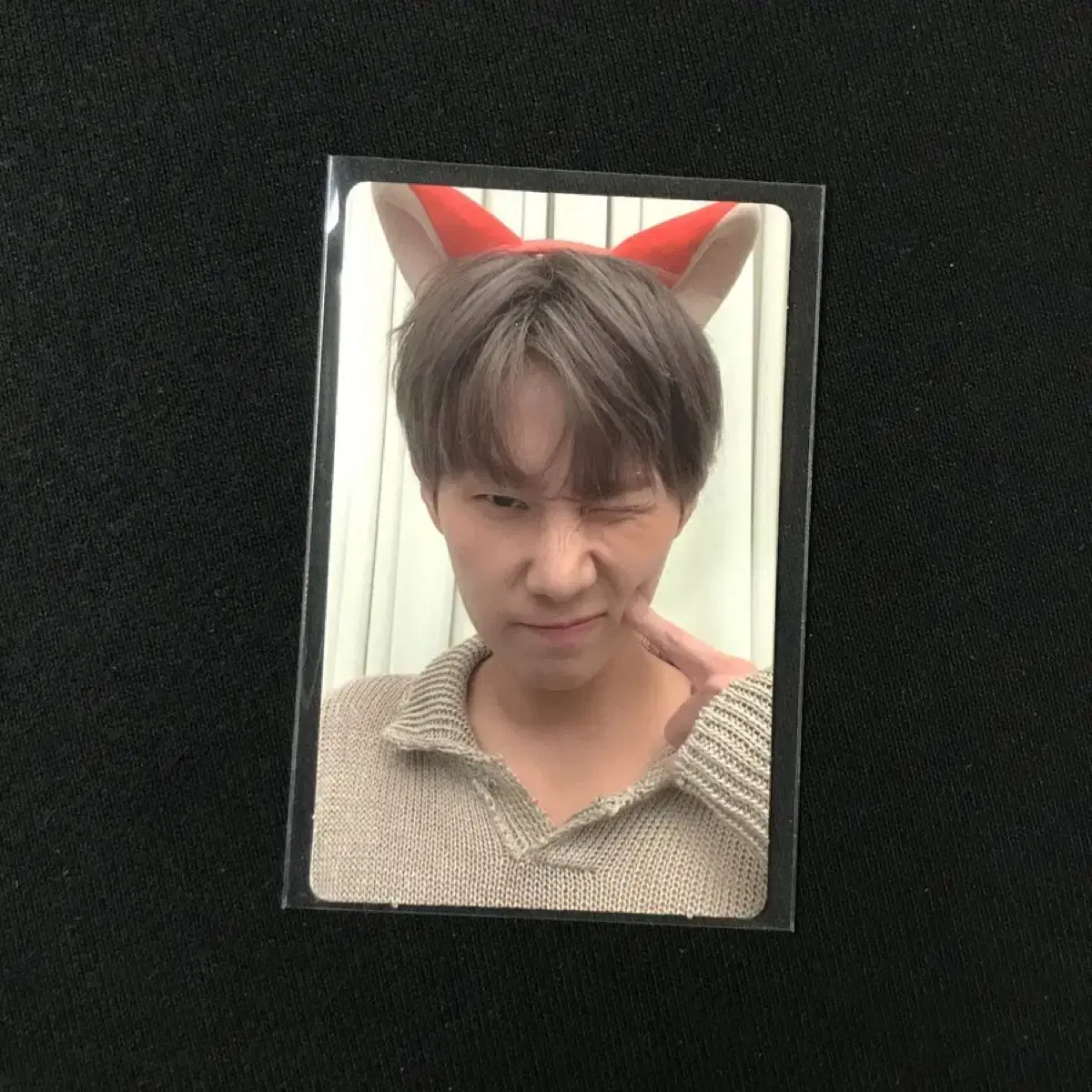 Infinite sungkyu new emotions fox bobcock photocard