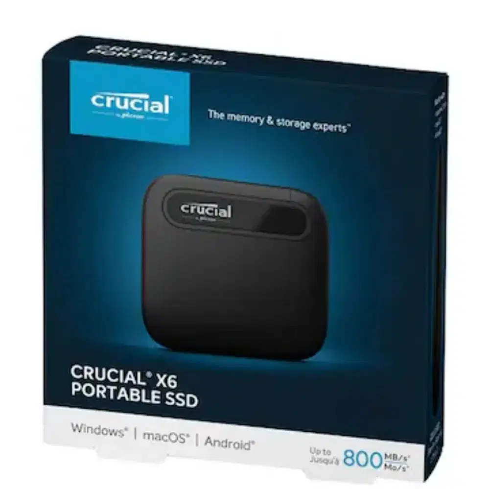 마이크론 Crucial X6 Portable SSD 1TB 대원cts