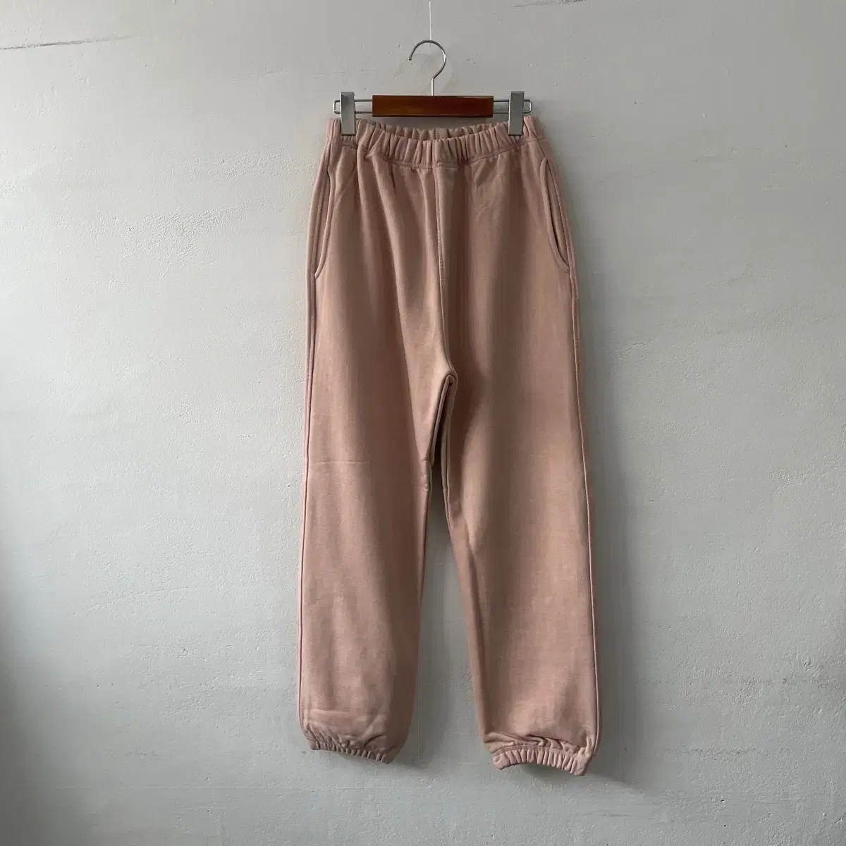 Sale New Products Banding Pink Tight Cotton Jogger Pants