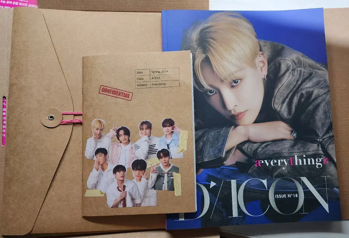 ateez hongjoong kim hongjoong dikon wts (excluding photocard)