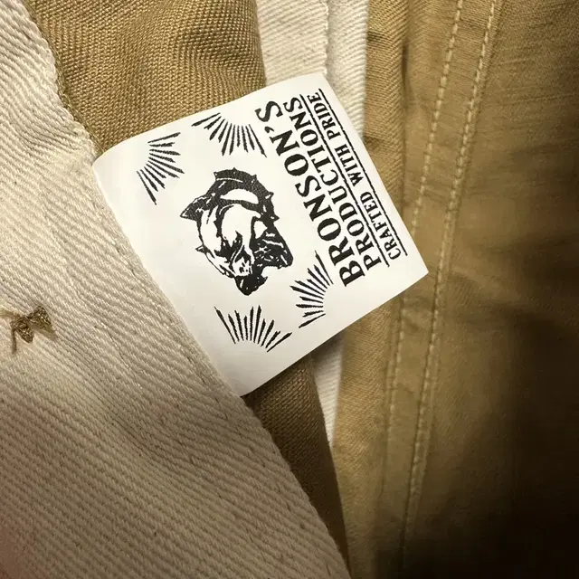 브론슨 USMC Officer Trousers Khaki