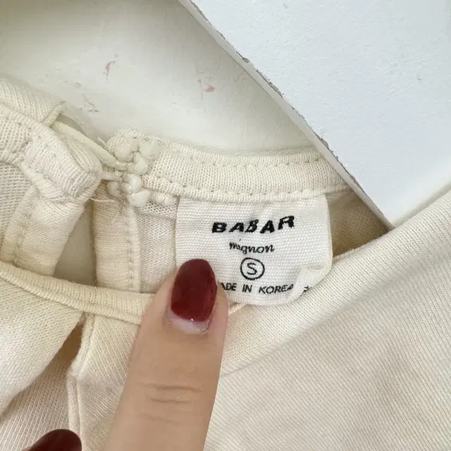 (90) Babar 카라 블라우스 S