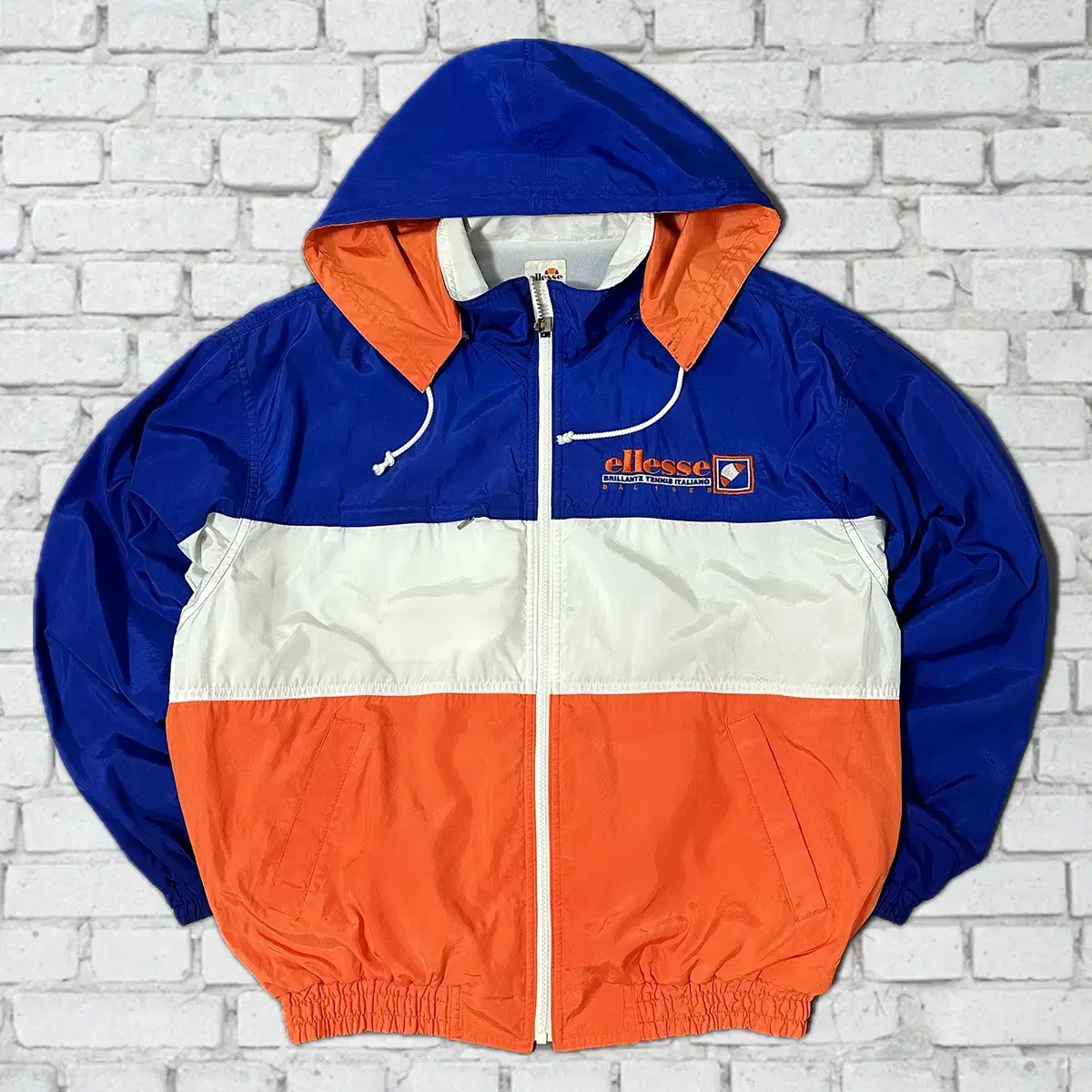 (1372) Elise Japan 90s Old School Windbreaker L