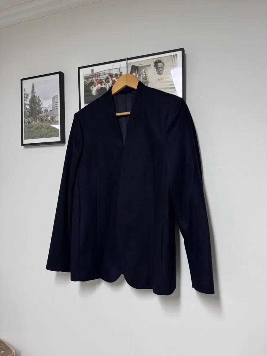 [44] COS Navy Wool Jacket