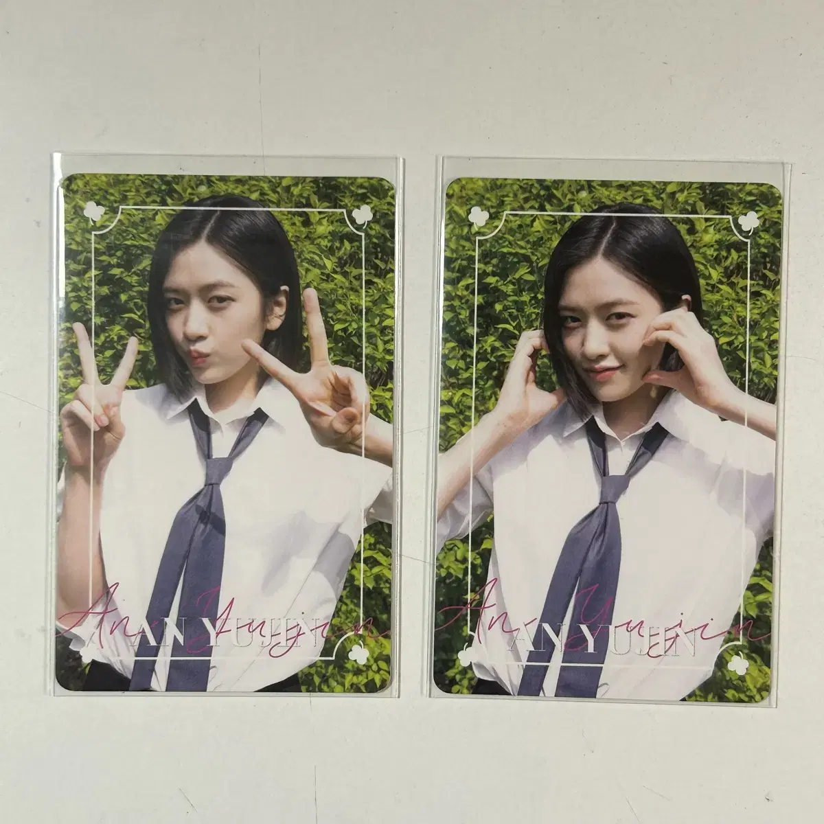 ive yujin deikon photocard 2 sheets in bulk