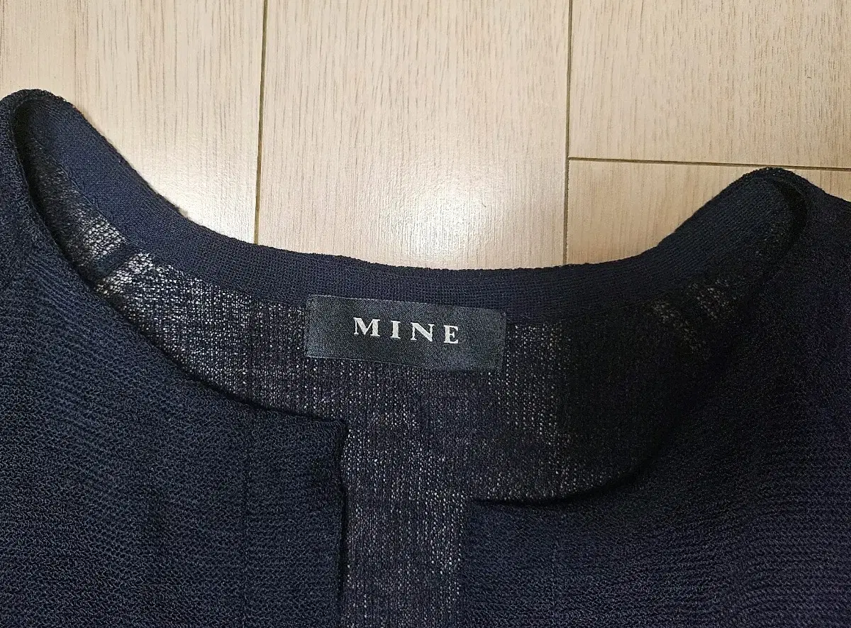 MINE 간절기 여성 니트 가디건