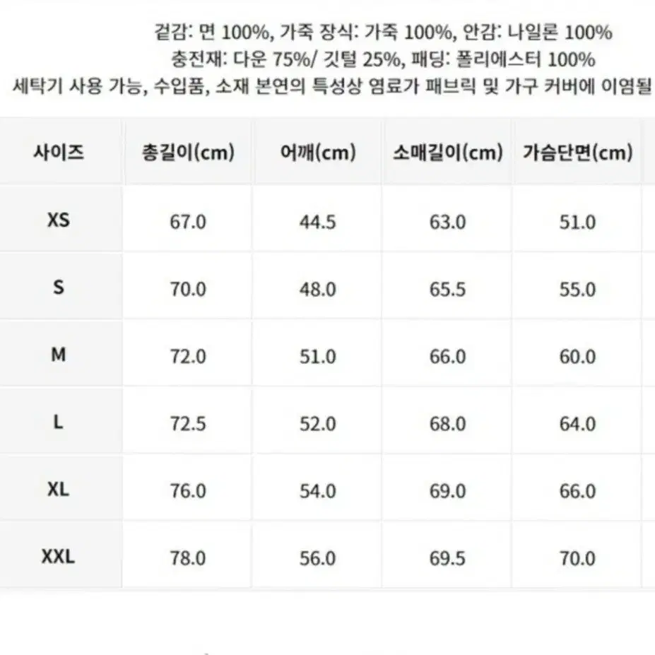 폴로 퀼트 코듀로이 다운 재킷 M