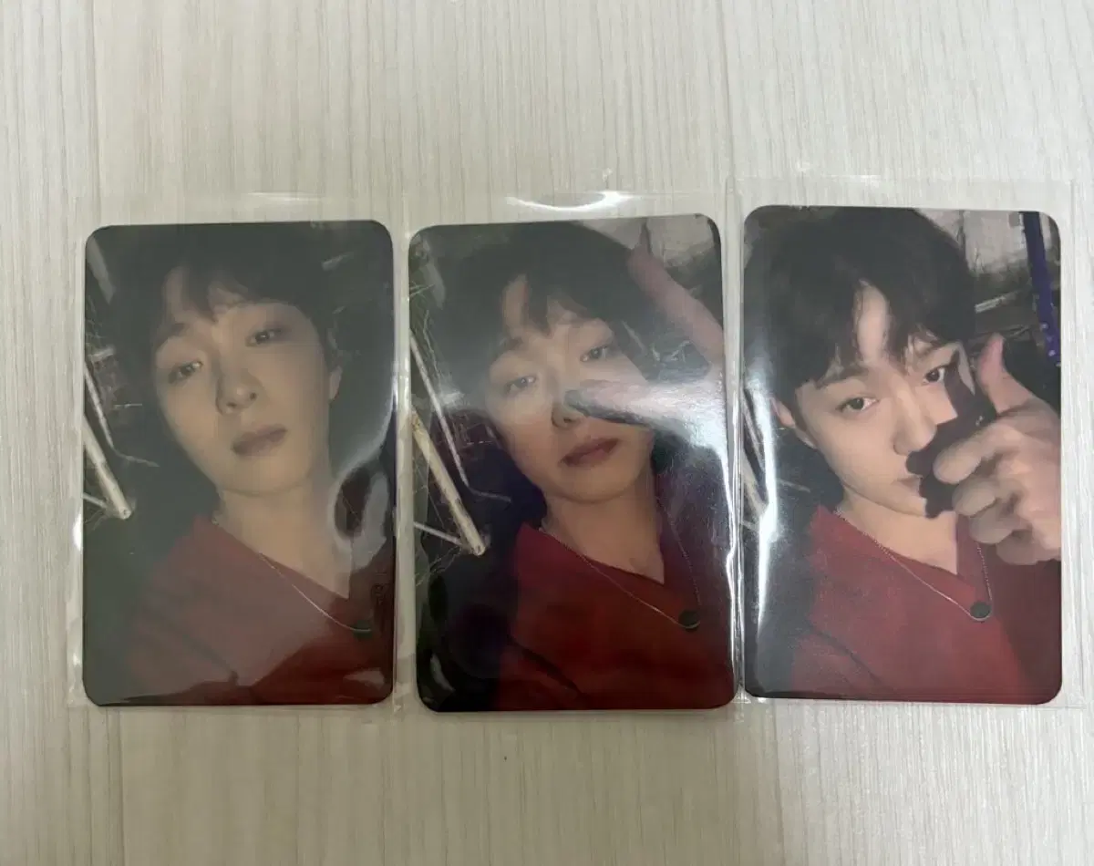 lee changsub everline 1st offline unreleased photocard set