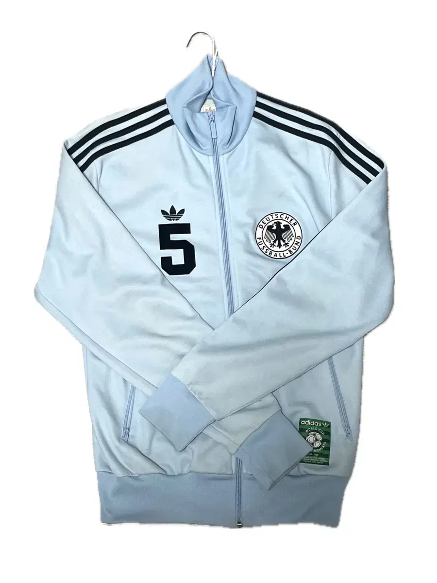 Adidas Germany Beckenbauer Sky Blue Track Top Jersey