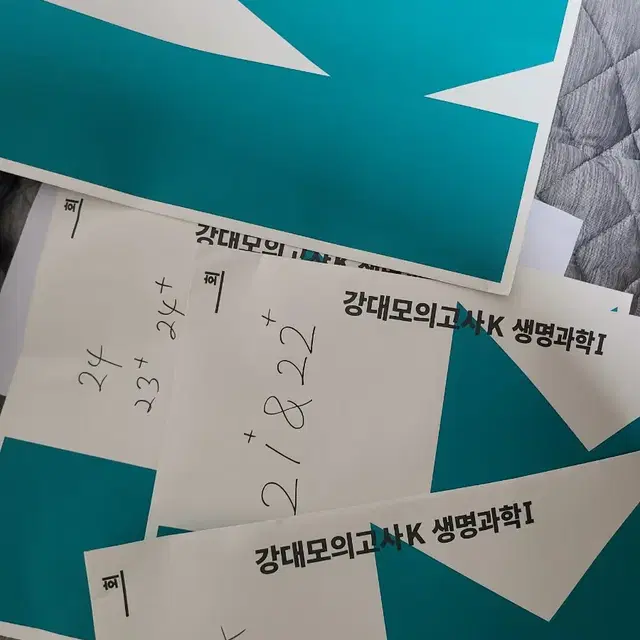 2025학년도 수능대비 강대 K 강k 생명과학 생명 모의고사