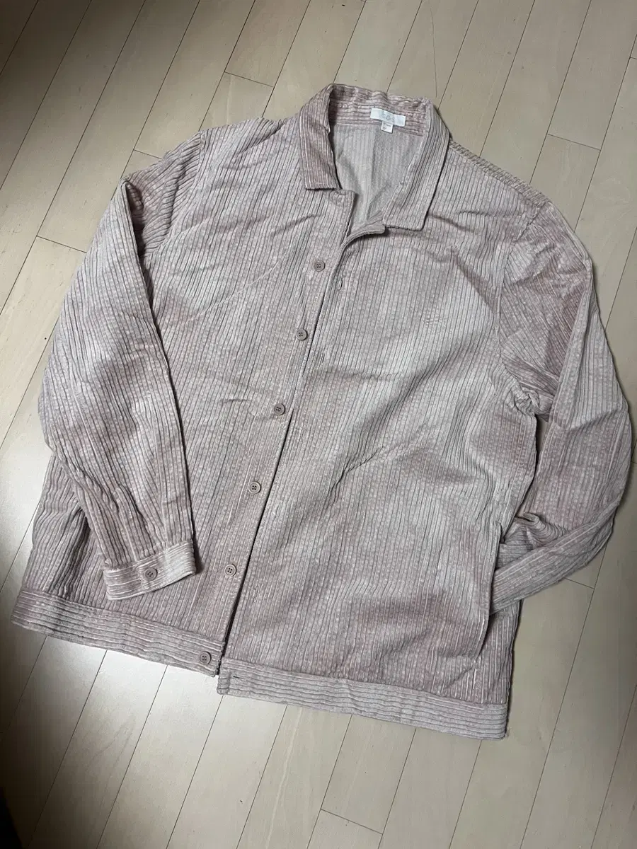 Course Corduroy Shirt Jacket Light Pink (L)