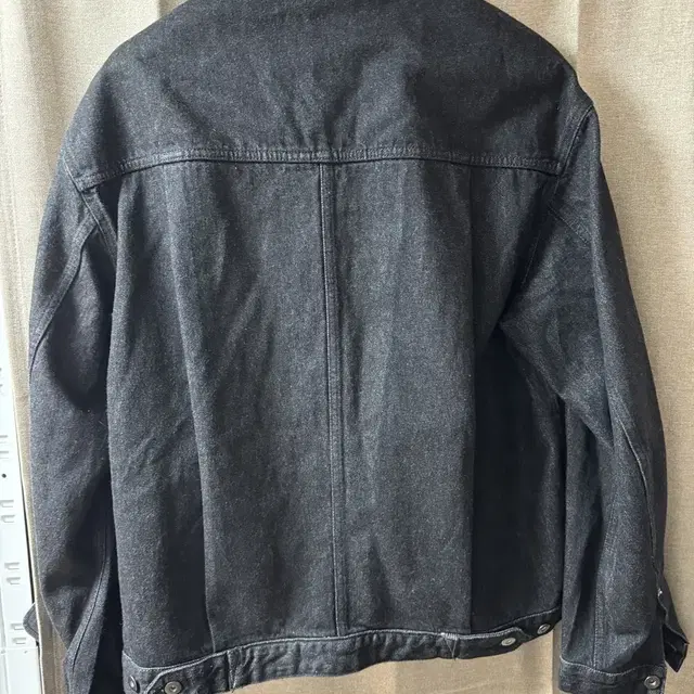 러프사이드 drape denim jacket black 3사이즈 판매