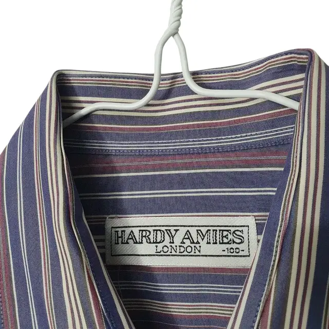 (L 100) HARDY AMIES 하디 스트라이프셔츠