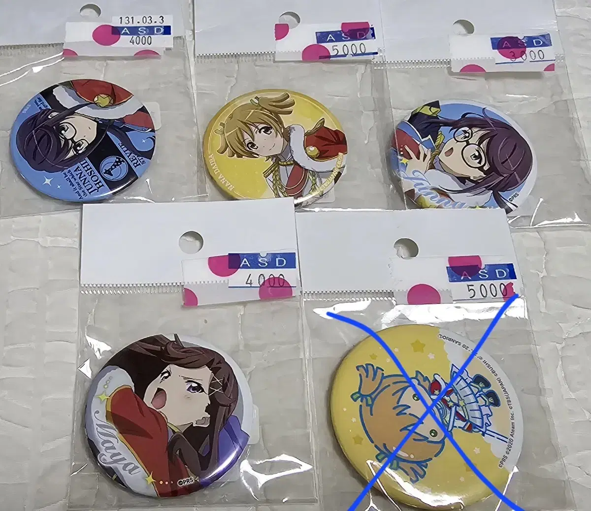 Girl's Opera Revue Starlight canbadge sold