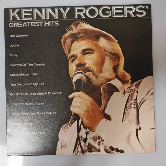 케니로저스 KENNY ROGERS.GREATEST HITS.LP