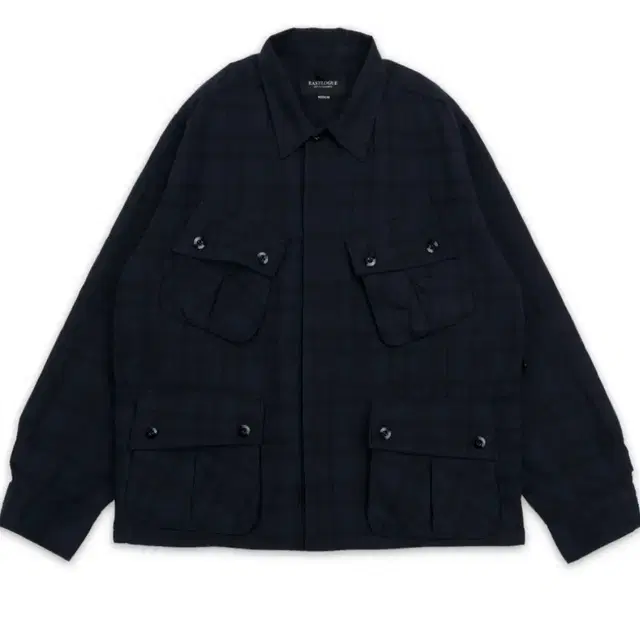 이스트로그 navy linen check jungle fatigue 판매