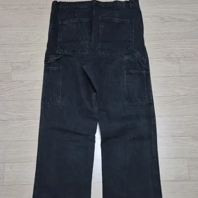 엑스트라오디너리 DOUBLE KNEE DENIM BLACK   M