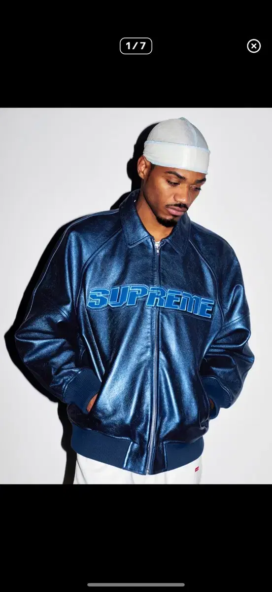 Supreme Silversurfer Leather JacketL