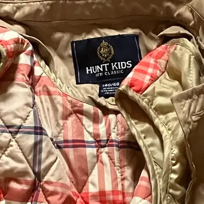 헌트 키즈 자켓 HUNT KIDS 140 자켓 새상품 +세트조끼도 드려요