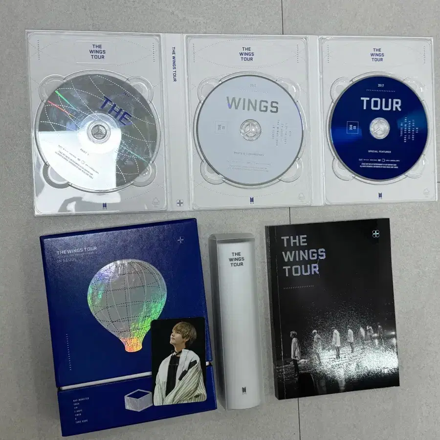 (포카O) 방탄 윙즈, 럽셀 서울, 맵솔 콘서트 dvd 굿즈