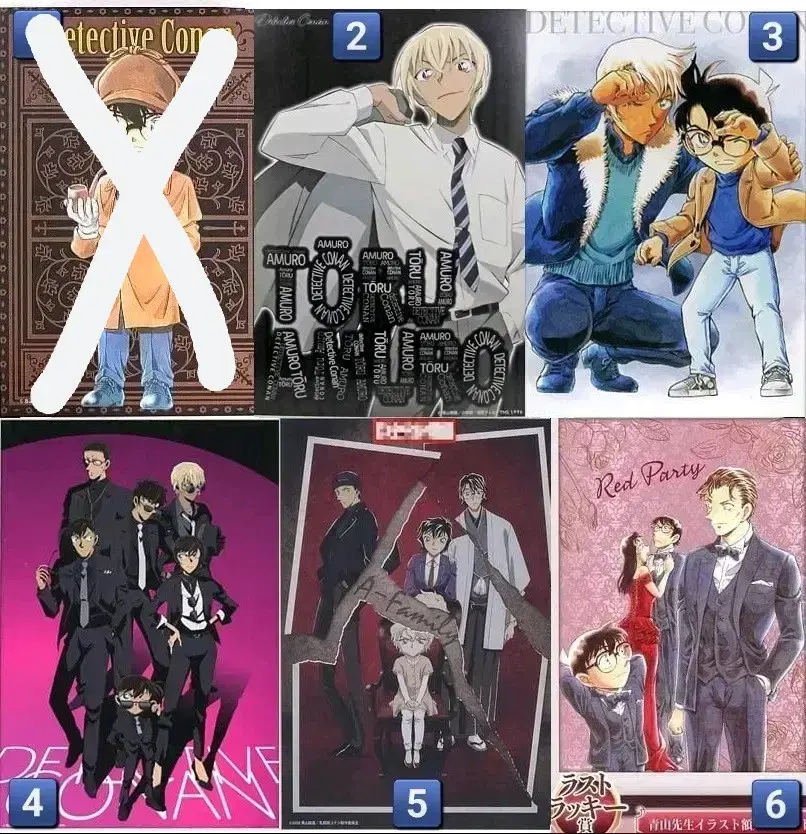 Weekend Sale] Detective Conan Theatrical Version Sega Lucky Kuji Picture Frame Amuro Anji-Ki Jun Lay