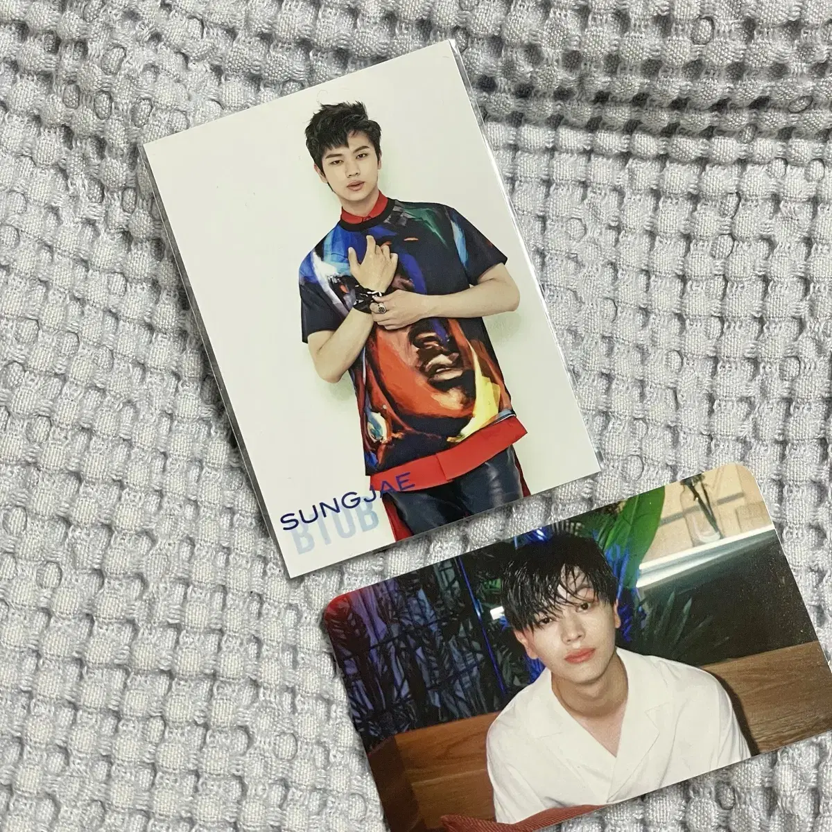 BTOB wow yook sungjae photocard japan album not without you