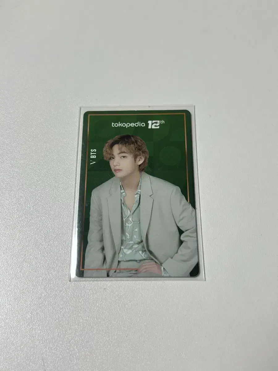 bts v tokopedia tokopedia photocard rare kim taehyung taehyung