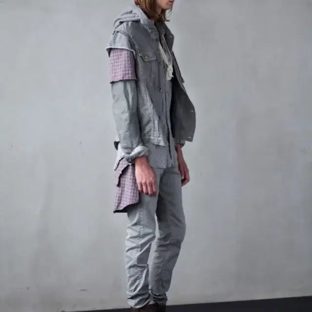 Undercover SS12 layered jeans