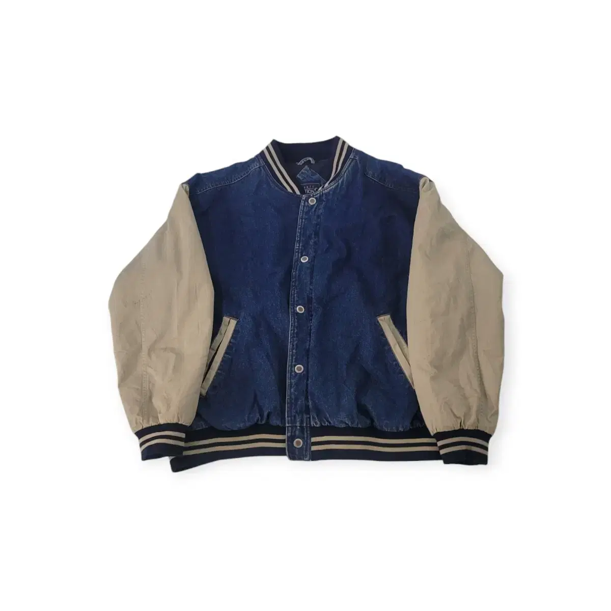 American Vintage Denim Baseball Jacket