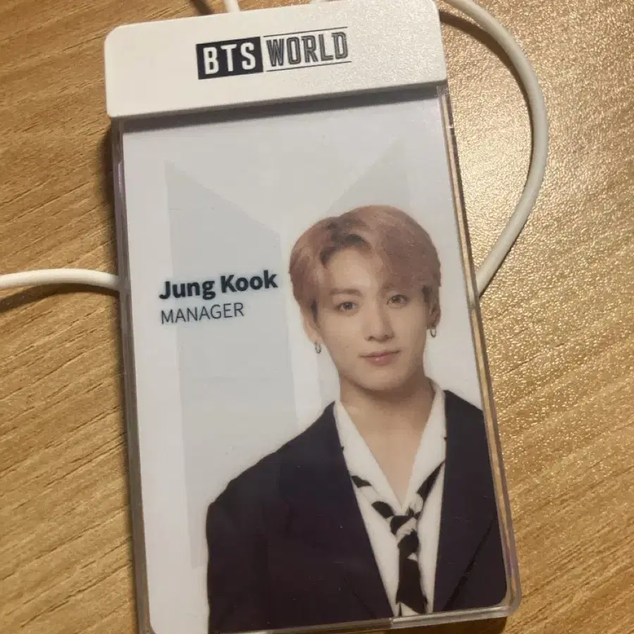 BTS world 비티에스 월드 정국 사원증