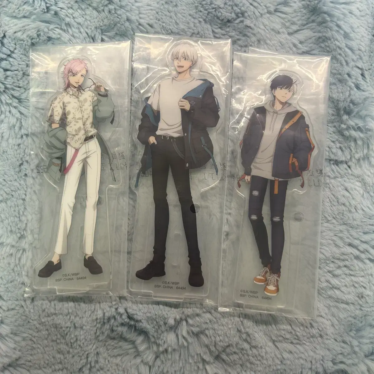 Windbreaker Winbre Kuji D Prize sakura Harukaumiya Hajime Acrylic Stand