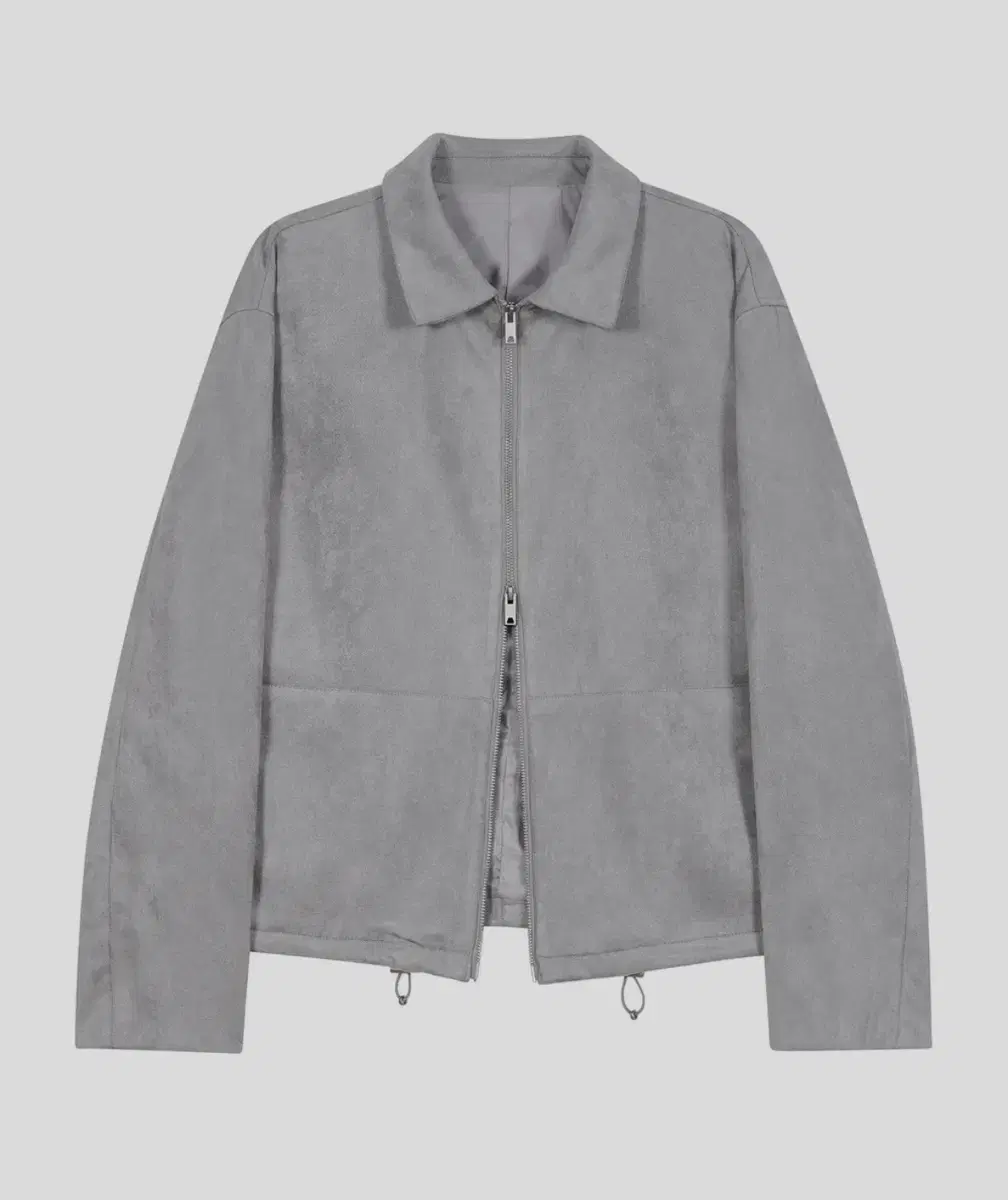 Irony Porno Vegan Suede Jacket Gray