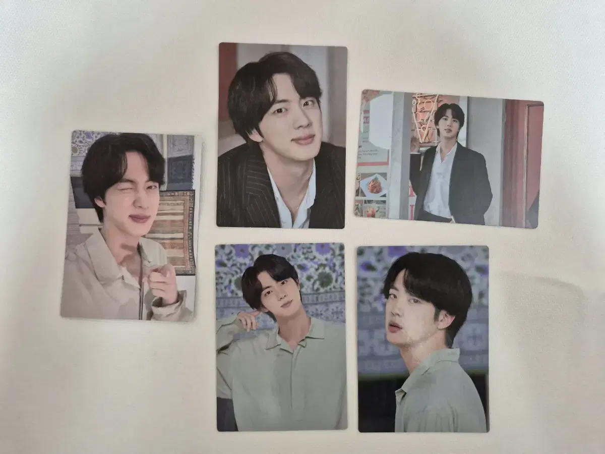 BTS bangtan puttudan mini photocard seokjin jin debol