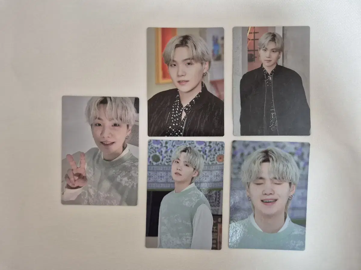 BTS bangtan puttudan mini photocard yoon suga de ball