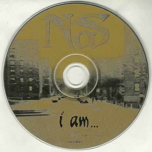 Nas - I Am... (CD) 캐나다반 초판 민트급 중고