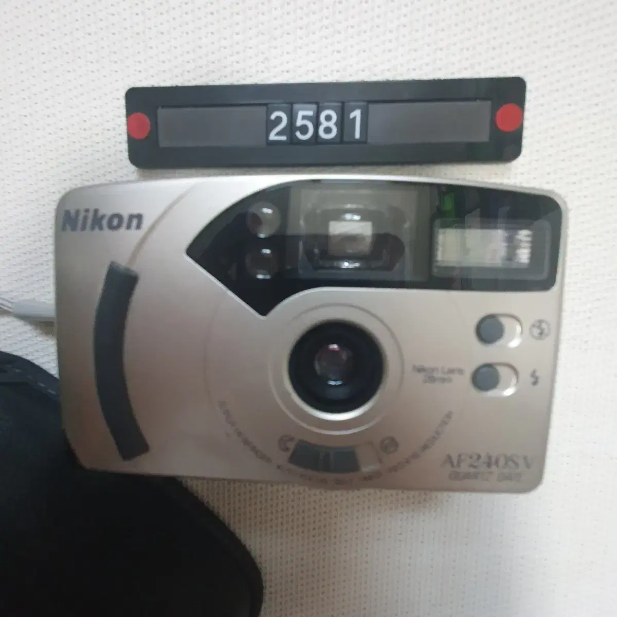 Nikon AF 240 SV Data Bag Film Camera with Pow...