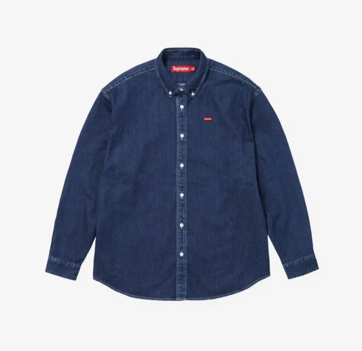 Supreme Small Box Shirt Rinsed Denim - 24FW