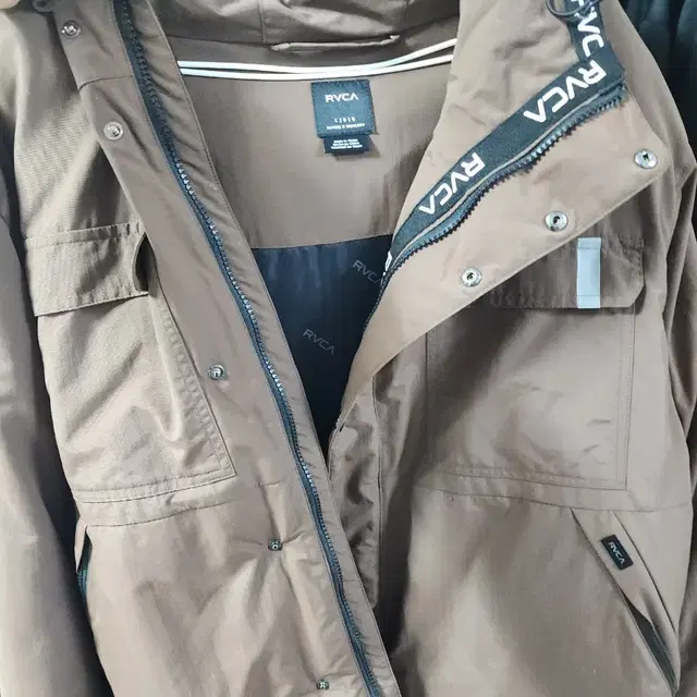 rvca 패딩 브라운 XL 105