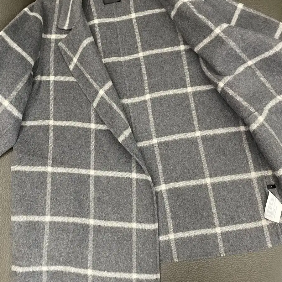 Theory 반코트 Clairene Check Coat