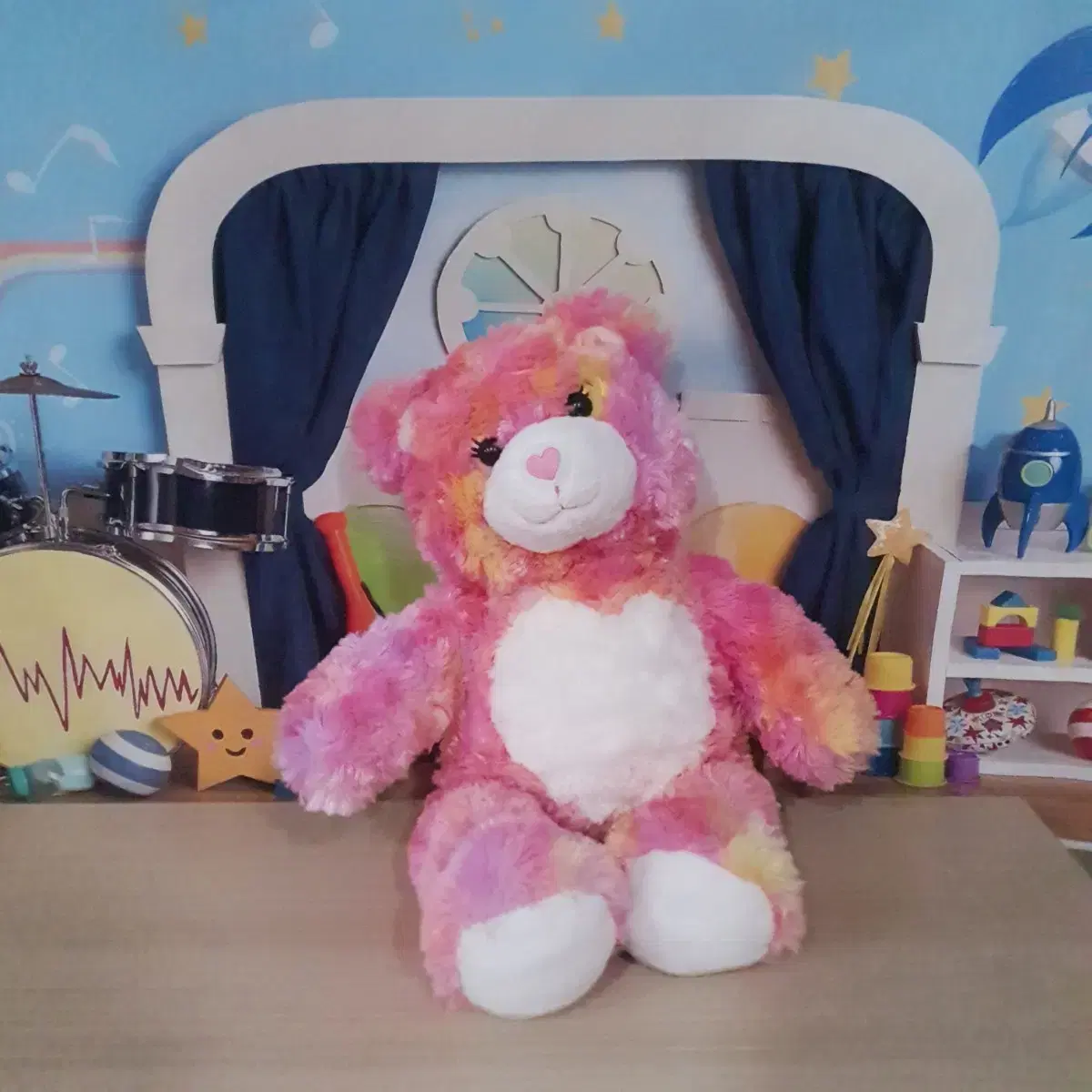 Build-A-Bear Pink Bear Doll