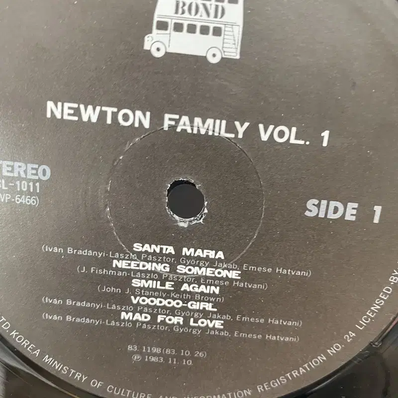 NEWTON FAMILY   LP / AA5980